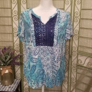 🥀Kim Roger's Bohemian Style Top